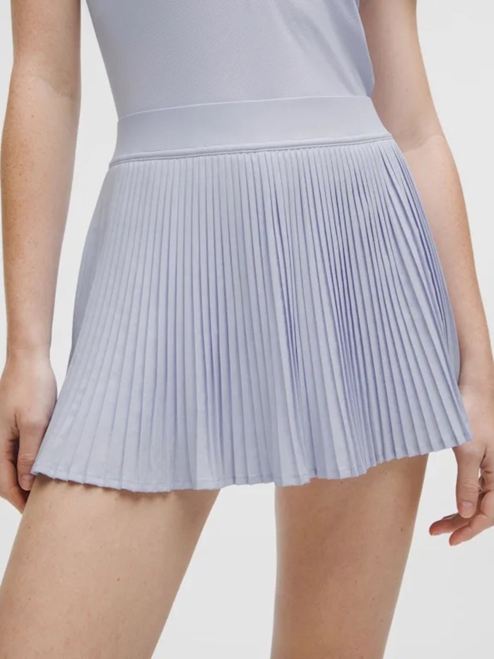 NWT Lululemon Varsity High-Rise Pleated Tennis Skirt Serene Blue Sz 12